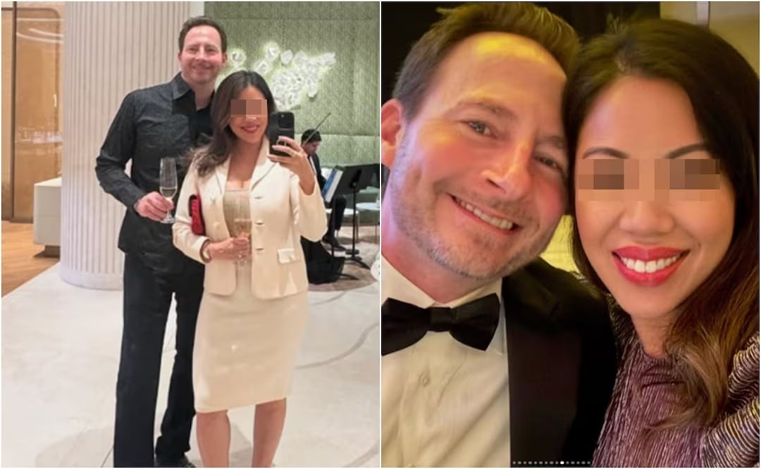 Matthew Mitchell y su esposa