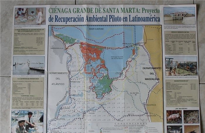 En el año 1998 con el apoyo de la GTZ, el BID, Minambiente, Corpamag, INPA, INVEMAR, Unidad de Parques, Unimagdalena, Asocienaga y el departamento, se diseñó un plan de acción que permitió la recuperación de la ciénaga, pues se canalizaron y dragaron los caños que desde el Río Magdalena alimentan a la Ciénaga. Diez años después la ciénaga está nuevamente amenazada.