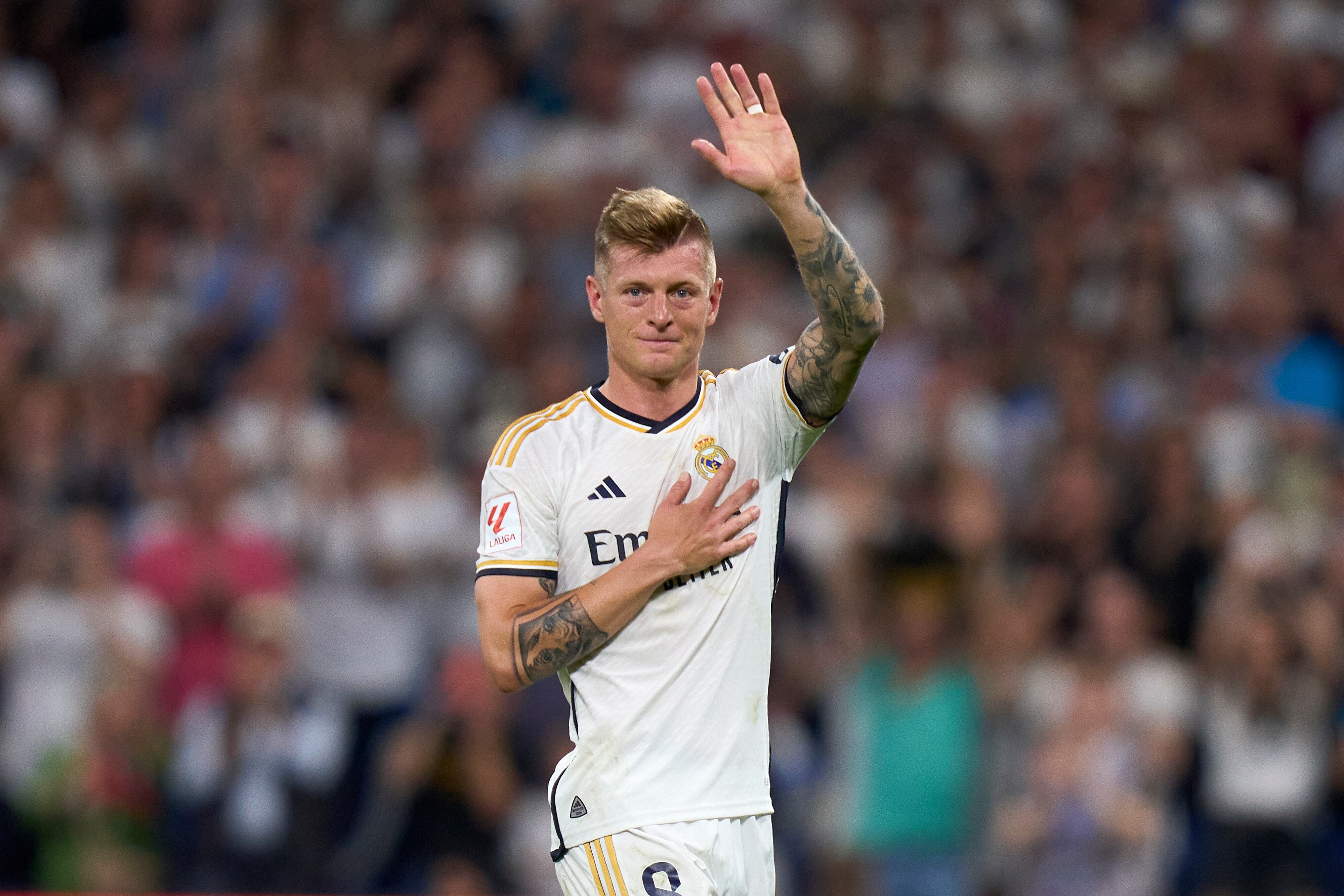 Toni Kroos  jugó su último partido con el Real Madrid. Dejará el fútbol una vez dispute la final de la Champiosn League.