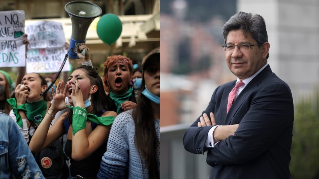 Discusión del aborto en la Corte Constitucional.