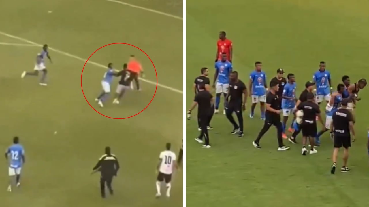 Escándalo en el FPC durante el juego de Orsomarso y Llaneros