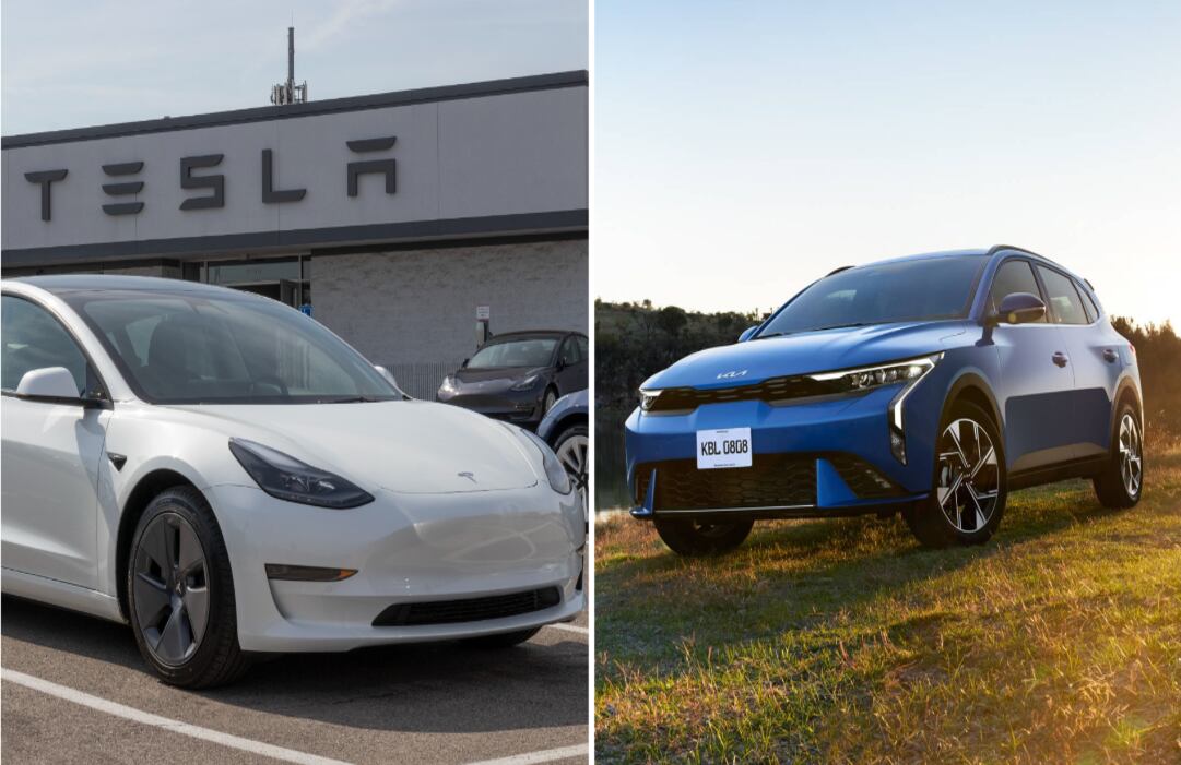 Tesla Model 3 vs Kia K3