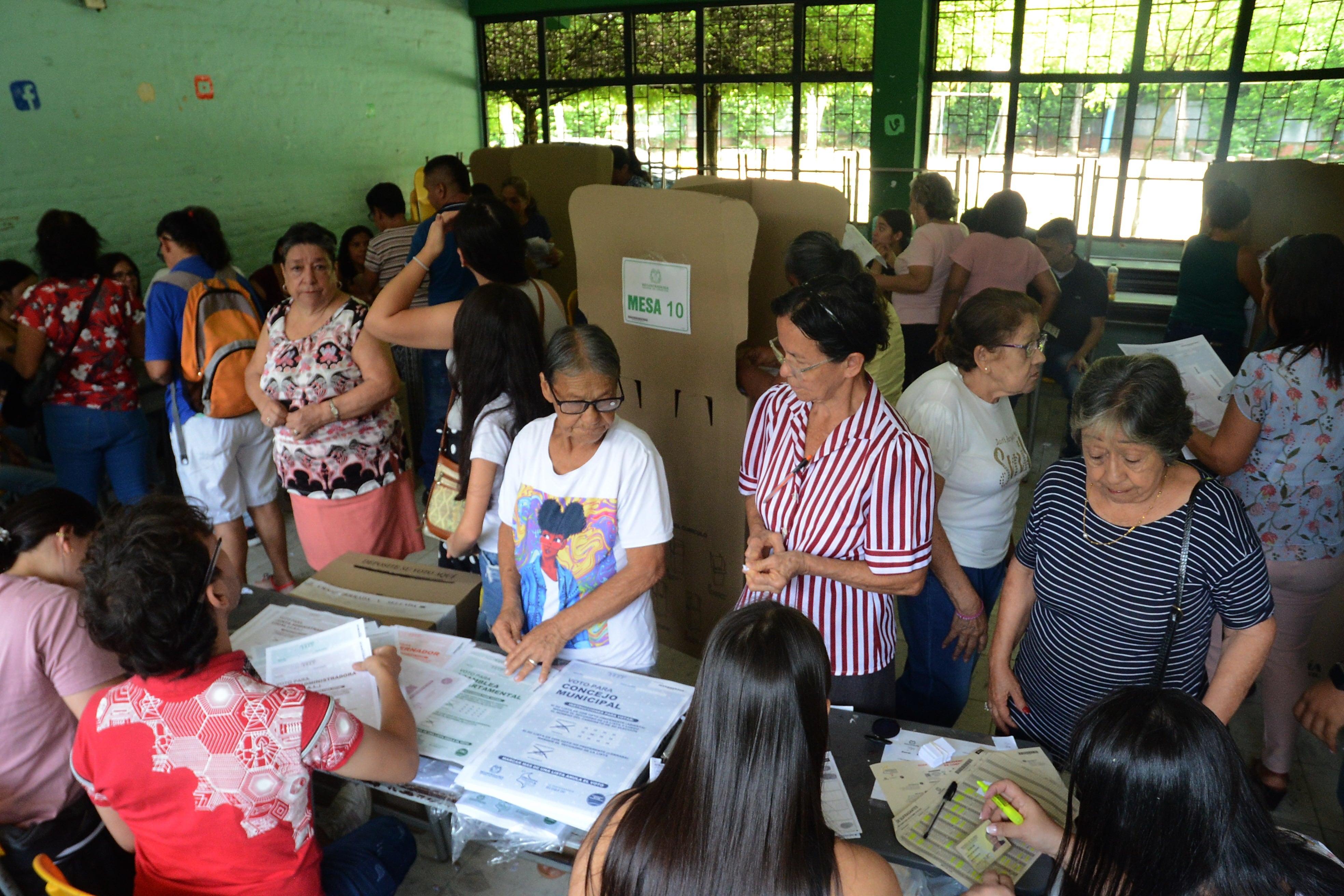 Cali: Elecciones regionales (Alcaldía, Gobernación. Concejo, Asamblea)  29 de octubre del 2023. Foto José L Guzmán. EL País.