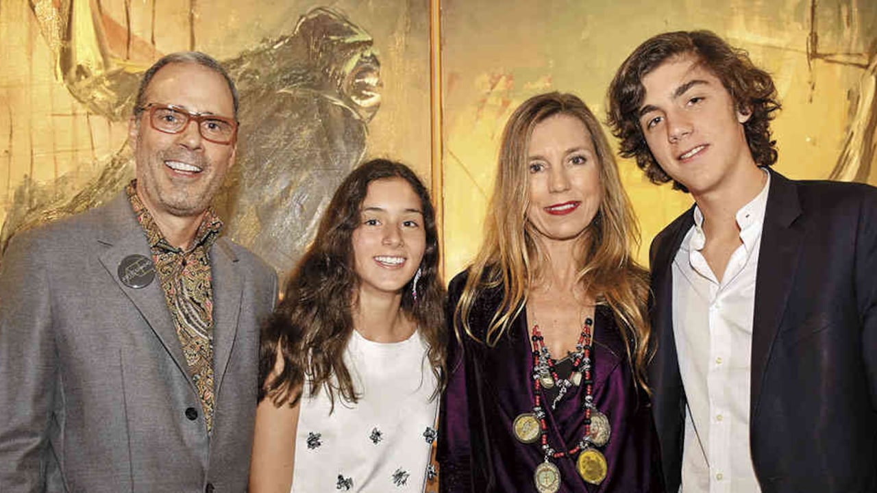 Luis Fernando Pradilla, Alejandra Pradilla, Aurora Lario y Fernando Pradilla.