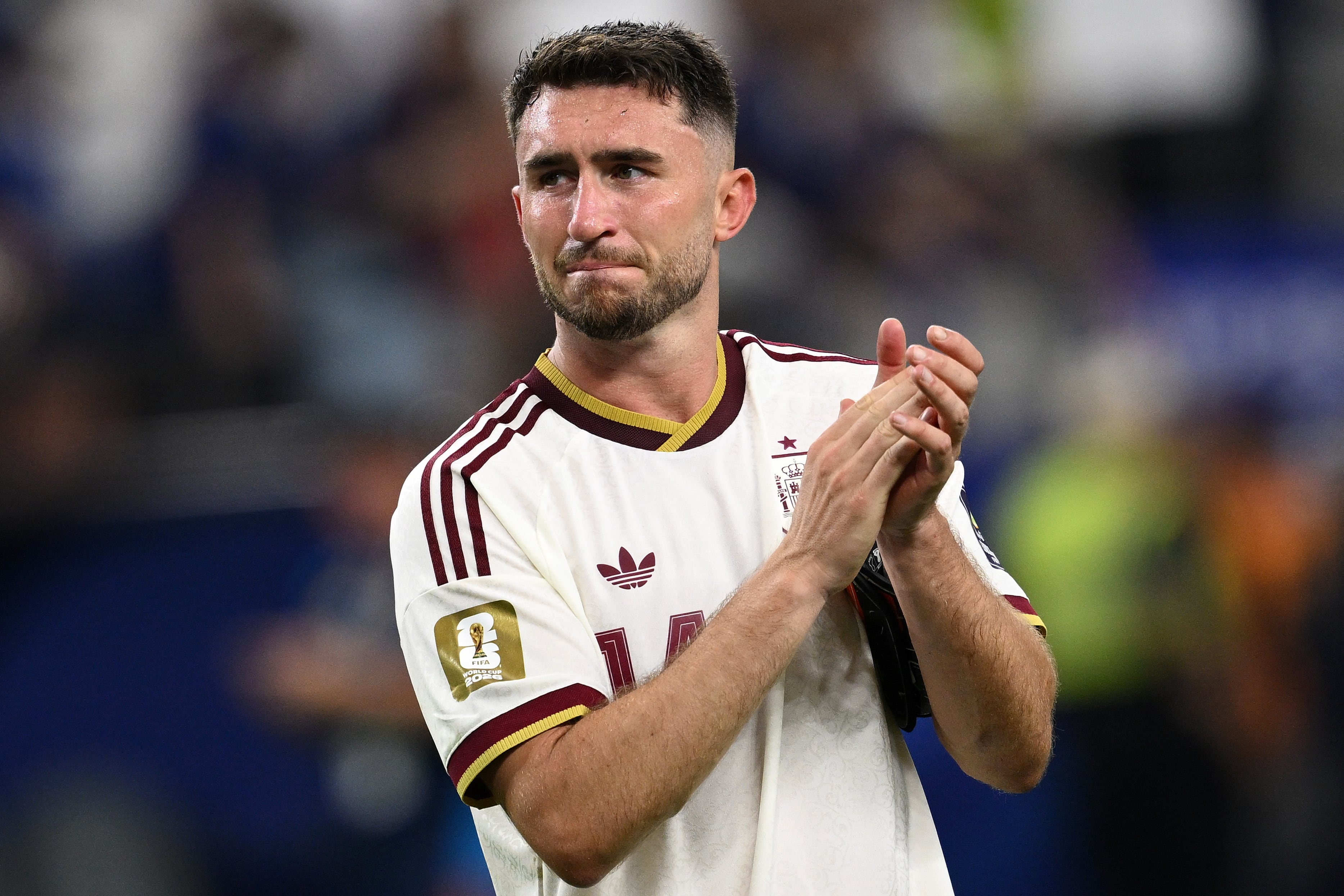 Aymeric Laporte, central de España.