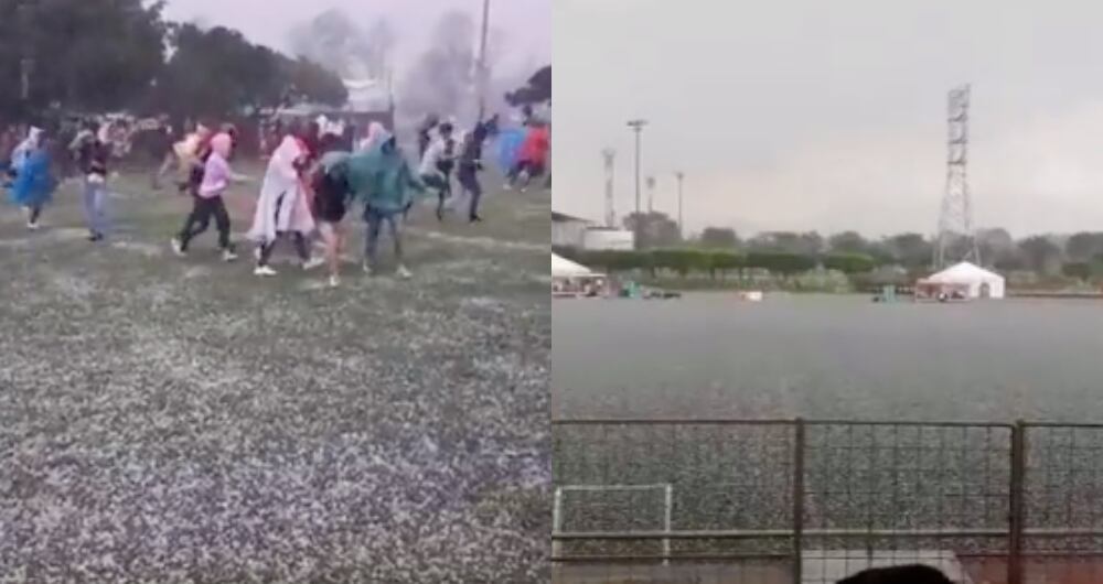 Granizo en Bogotá