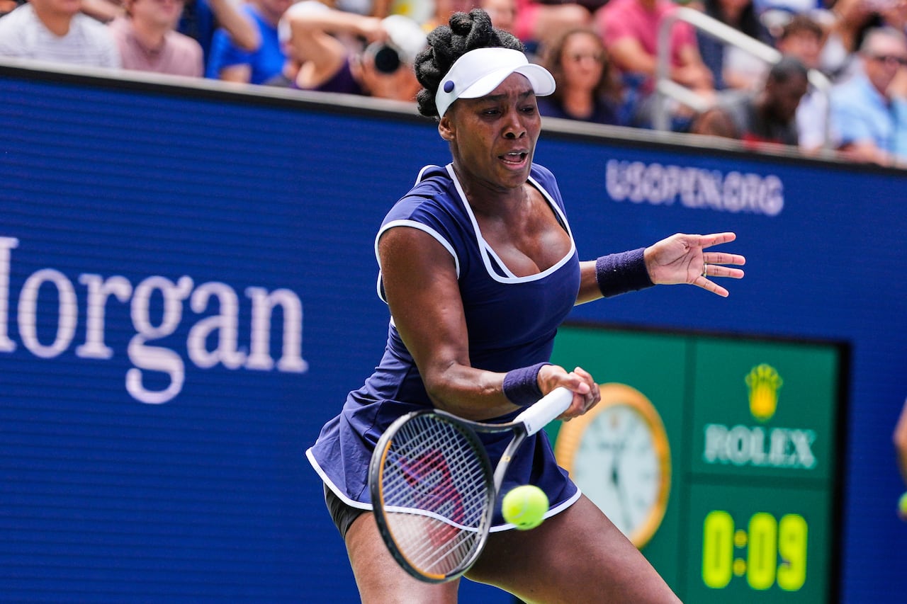 Venus Williams volvió al Us Open