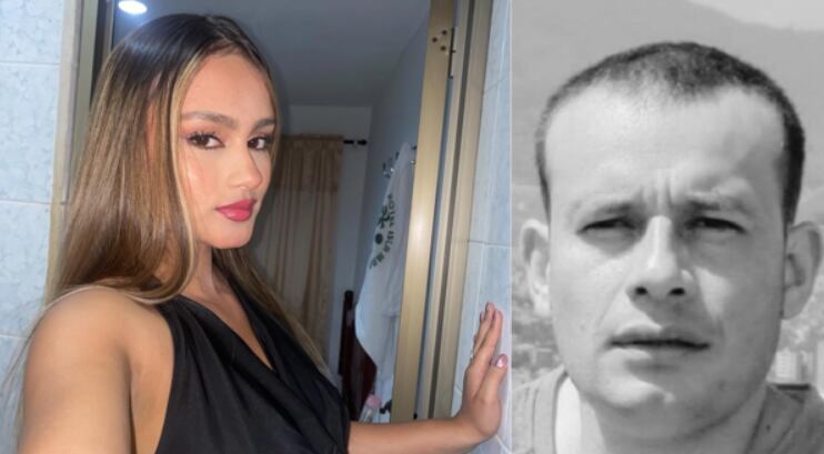 William Andrés Paipa (der.) y Nicole Valeria Vargas Gómez fueron las víctimas del fatal accidente en las vías del departamento del Quindío.