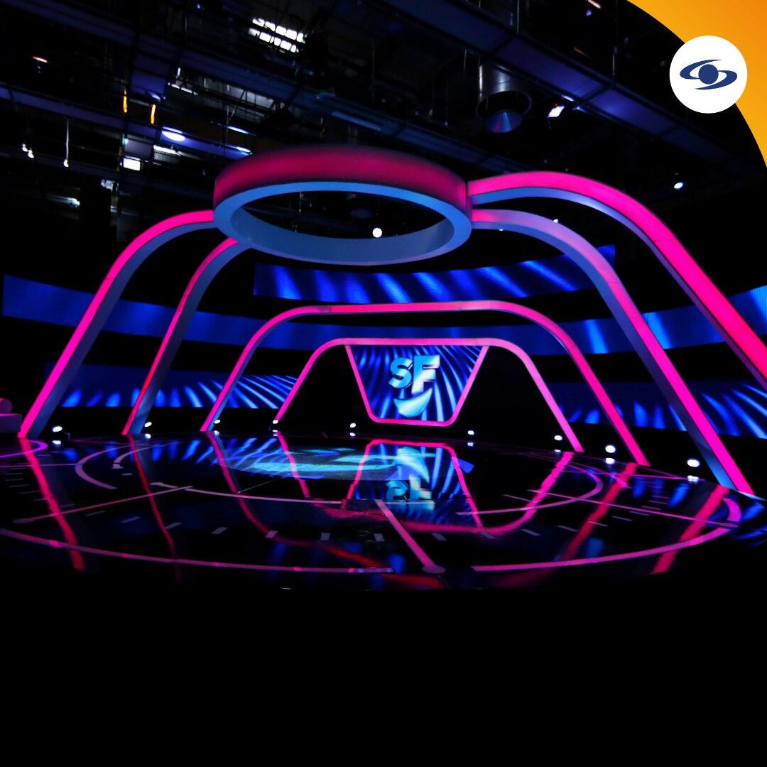 Uno de los set del programa 'Sabados Felices'