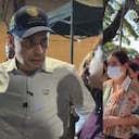 Taliana Vargas y Alejandro Eder