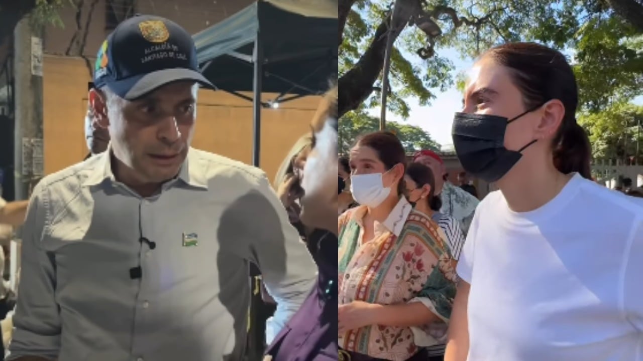 Taliana Vargas y Alejandro Eder