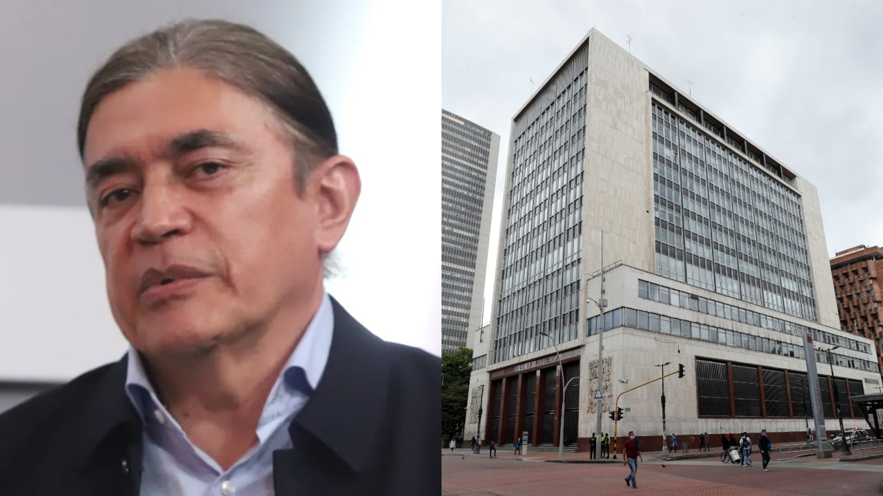 Gustavo Bolívar y el Banco de la República.