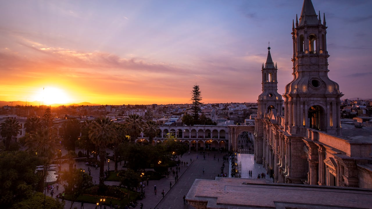 Catedral y Plaza de Armas de Arequipa