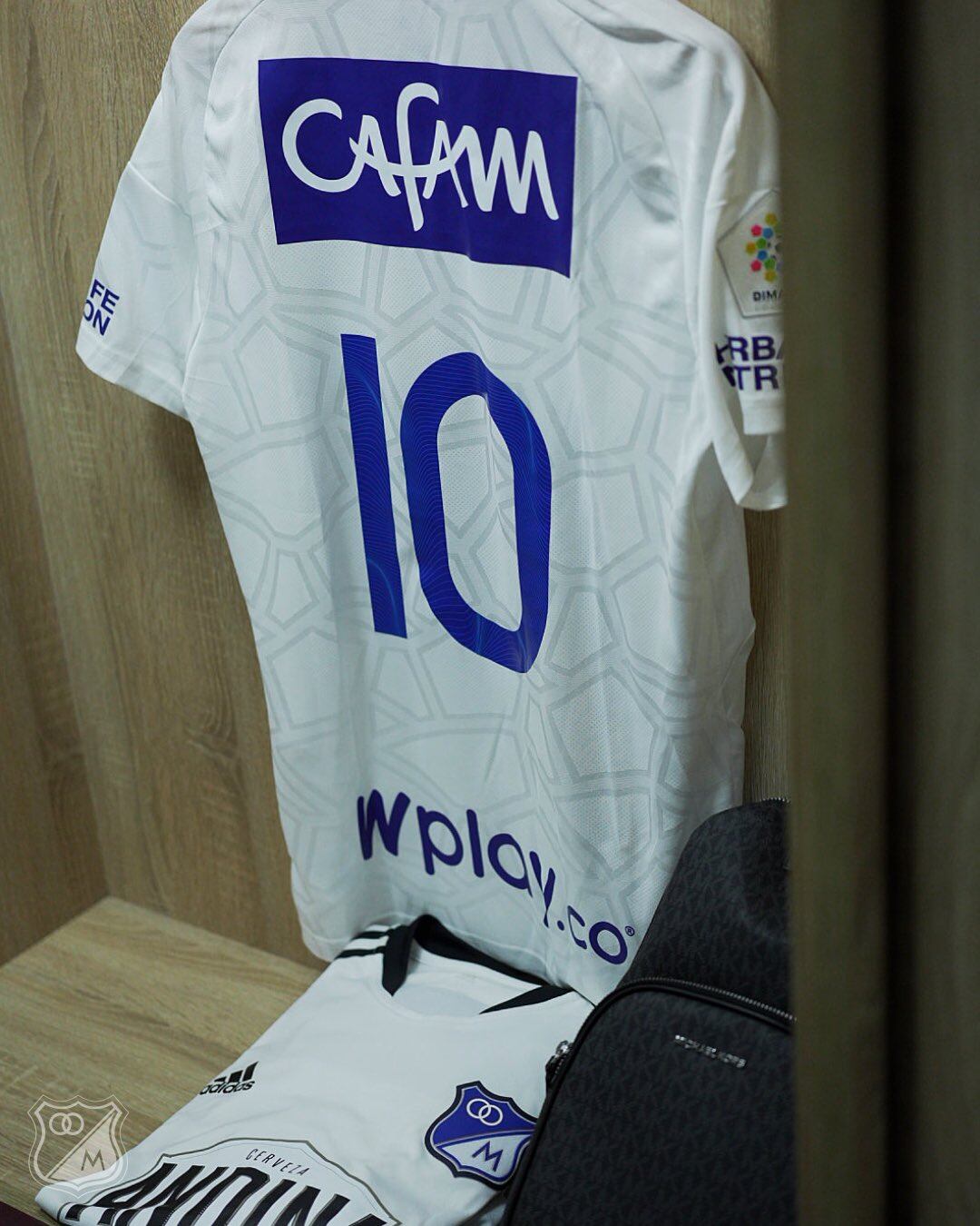 Daniel Castaño estaba estrenando la camiseta número 10 de Millonarios