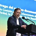 Durante la entrega de los archivos de la Comisión de la Verdad, el Presidente Gustavo Petro, envió un mensaje de pleno respaldo a la justicia transicional.