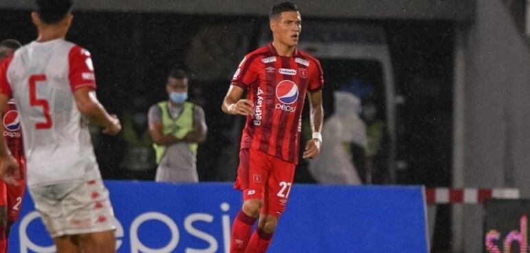 Juan Camilo Portilla no estará contra Millonarios en El Campín. Foto: Twitter América de Cali.