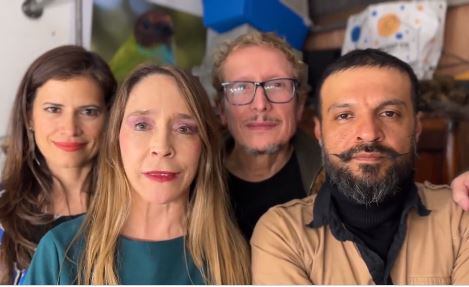 Fabio Rubiano, Liliana Escobar, Marcela Valencia y Julián Román