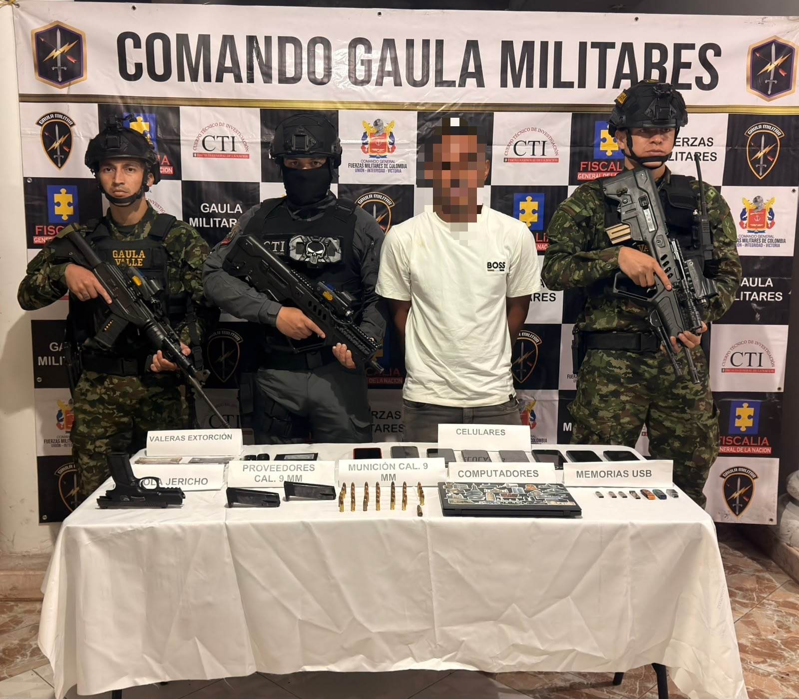 Capturado alias El Flaco, un objetivo de alto valor para las Fuerzas Militares.