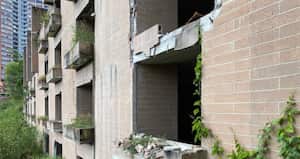 Edificio Continental Towers en Medellín, en riesgo de colapso.