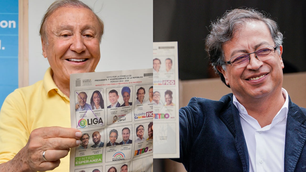 Gustavo Petro, Rodolfo Hernández,
Jornada de elecciones 2022.
Mayo 29 2022 Primera vuelta presidencial