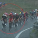 Tadej Pogačar pidió a sus colegas que pararan ante la torrencial lluvia en la etapa 3 de La Vuelta