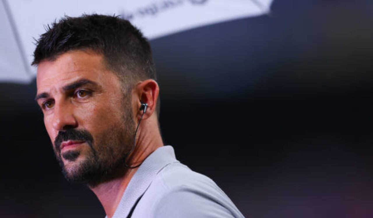 David Villa, exjugador del Barcelona y ahora, embajador por el mundo de LaLiga