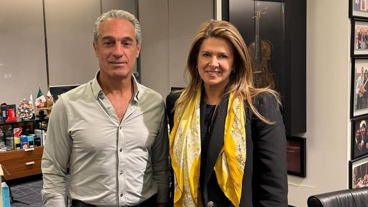 Carlos Slim y Juana Carolina Londoño.