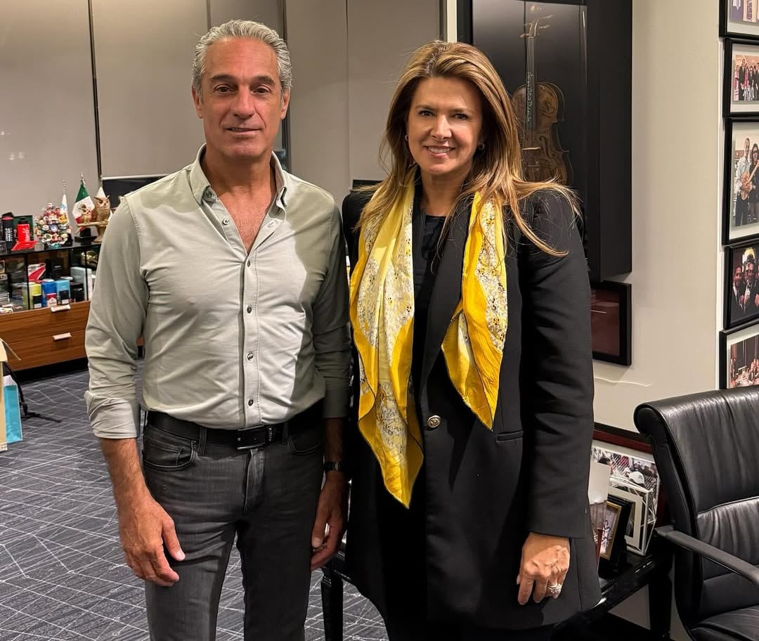 Carlos Slim y Juana Carolina Londoño.