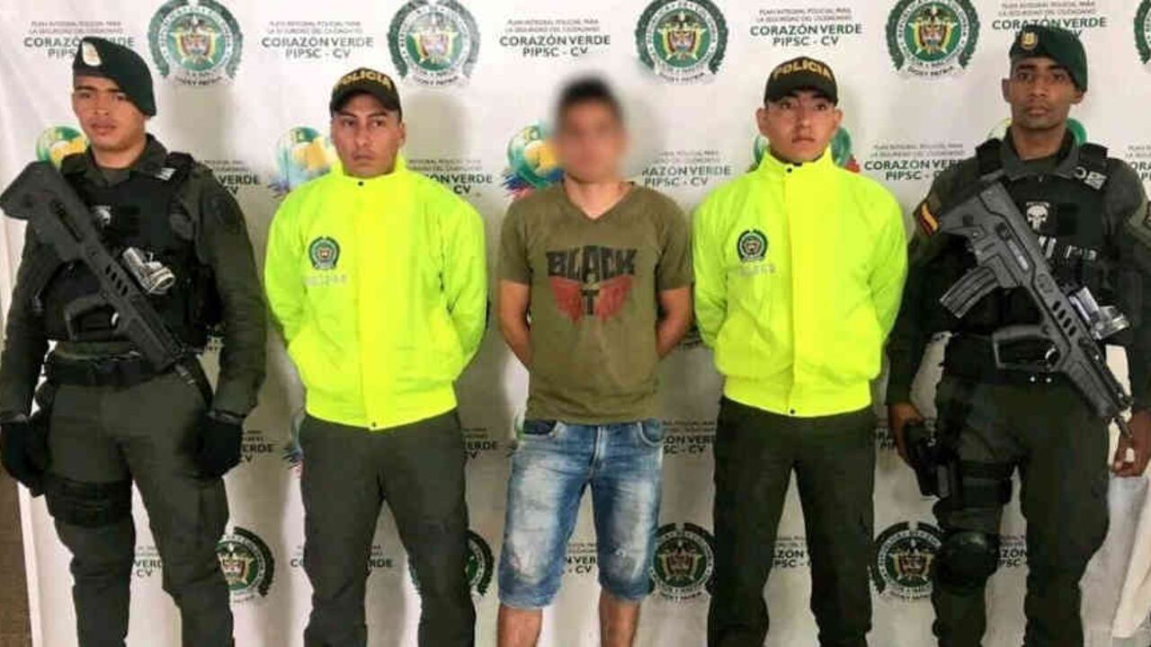 Las autoridades capturaron a Belsaid Carrascal Ortiz, alias J.J, y Cristo Nel Carrascl Ascanio, en Cali y El Tarra (región del Catatumbo).
