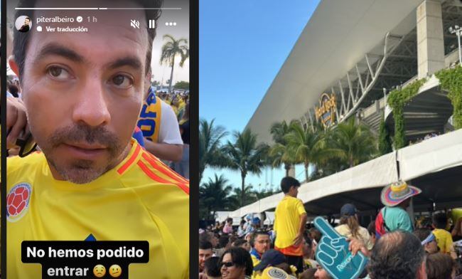 Piter Albeiro se vio afectado