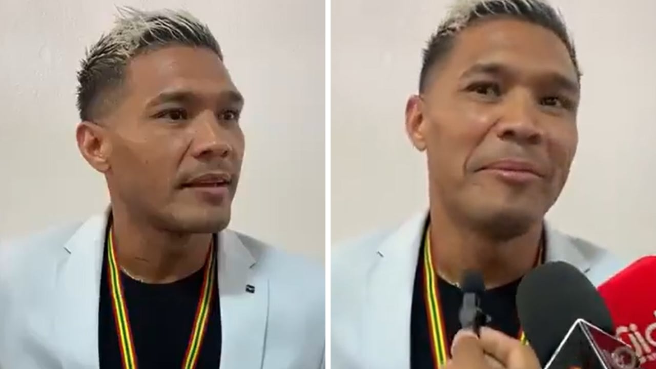 Teófilo Gutiérrez habló, entre risas, sobre su deseo de ser presidente de Colombia.