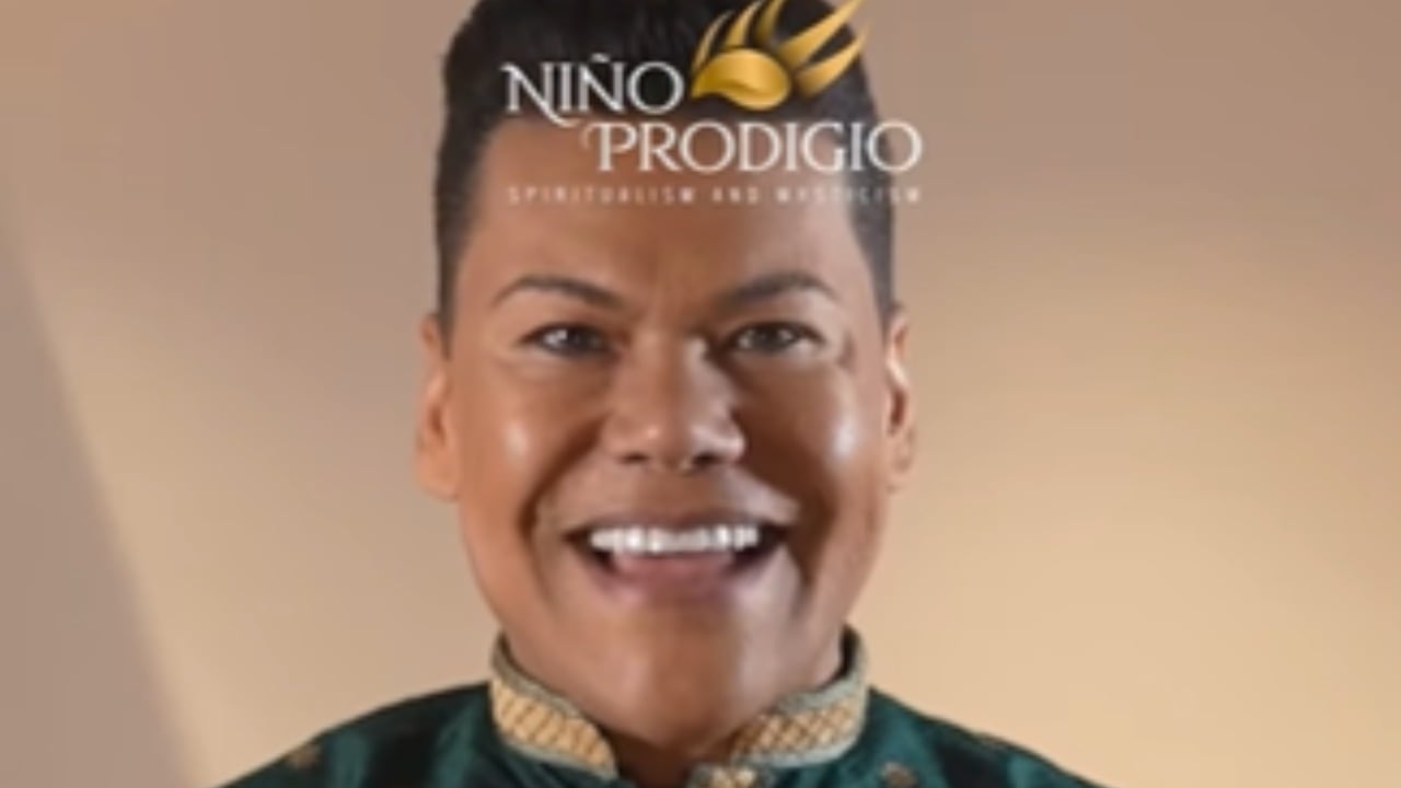 Niño Prodigio, vidente y astrólogo.