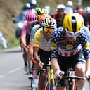Egan Bernal en la etapa 14 del Tour de Francia.