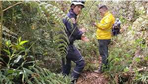Organismos de socorro encontraron a dos caminas que desaparecieron en El Carmen de Viboral, Antioquia.
