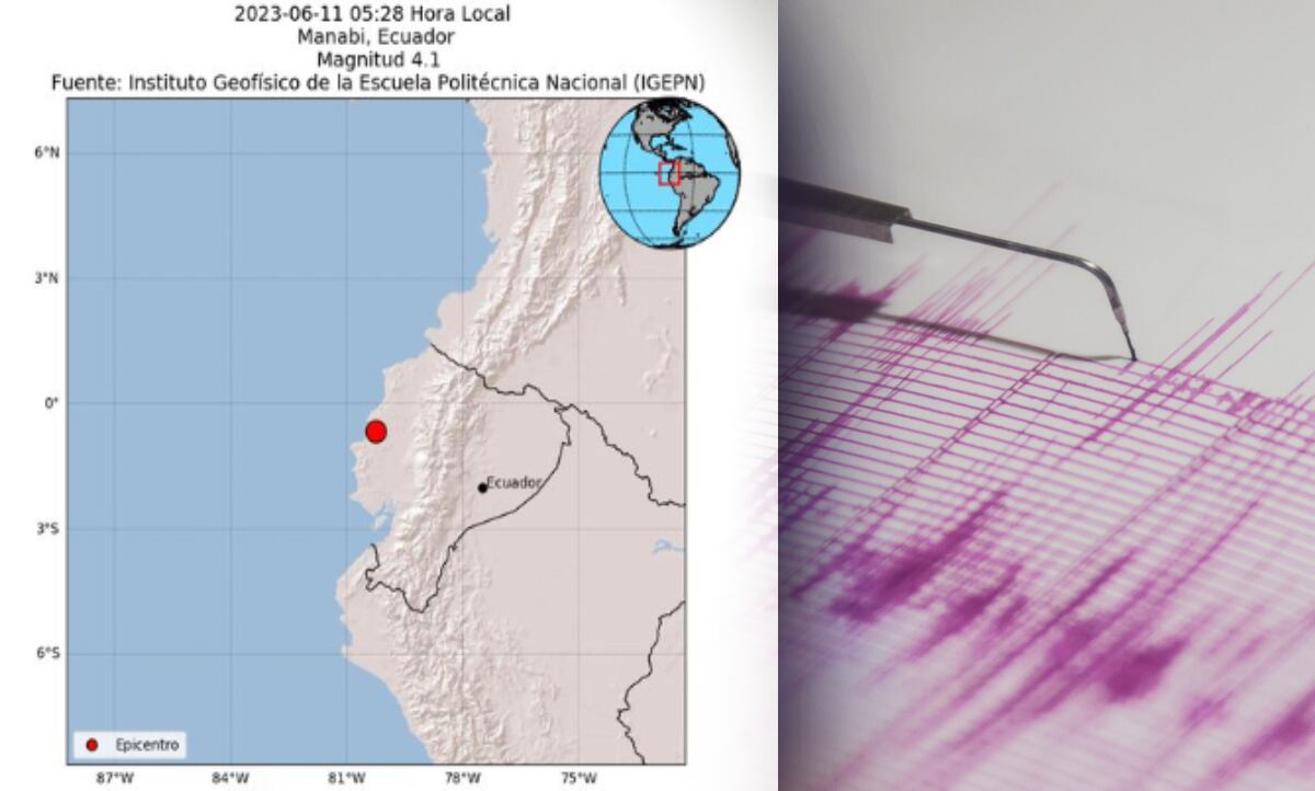 EL sismo pudo sentirse en tres de las provincias de ese país.
