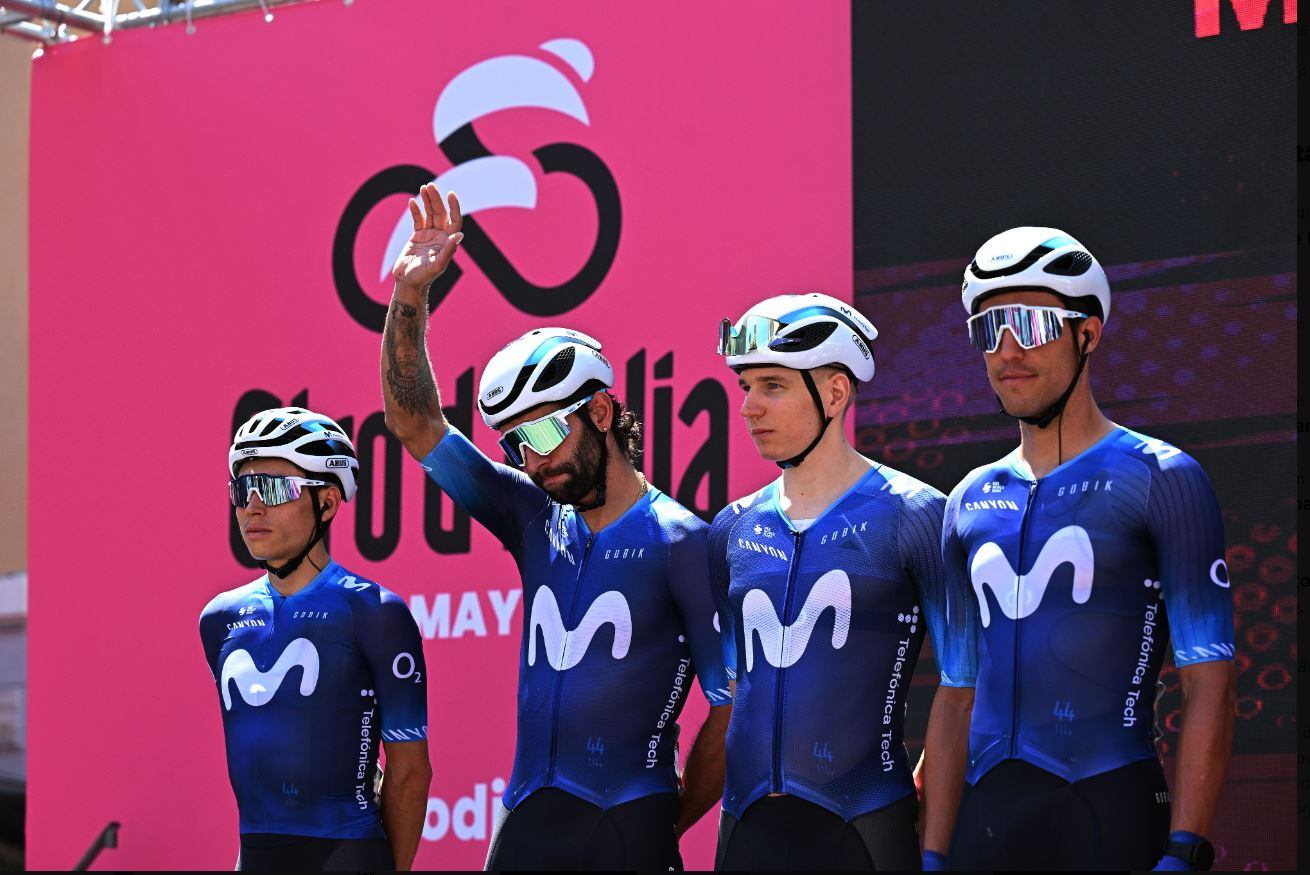 Con Fernando Gaviria el Movistar Team busca el triunfo en etapas llanas.