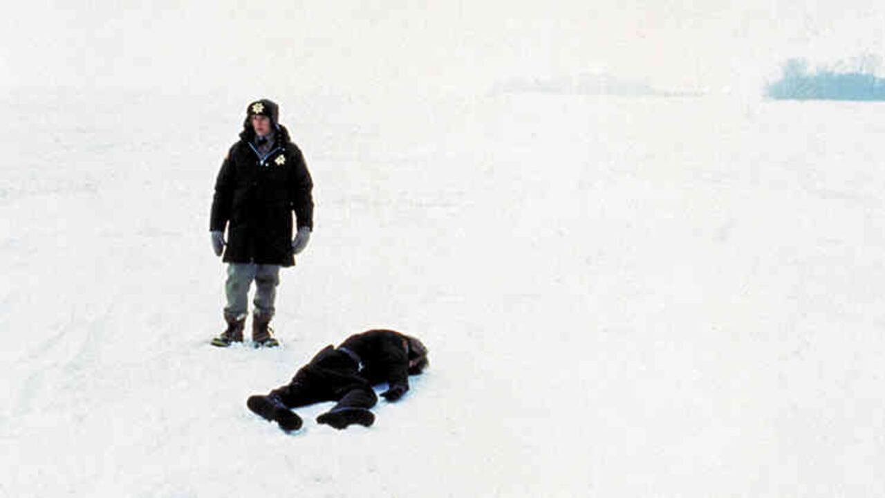 'Fargo' (1996), de Joel y Ethan Coen. Frances McDormand interpreta a Marge Gunderson, una policía que investiga unos extraños homicidios en Minnesota.
