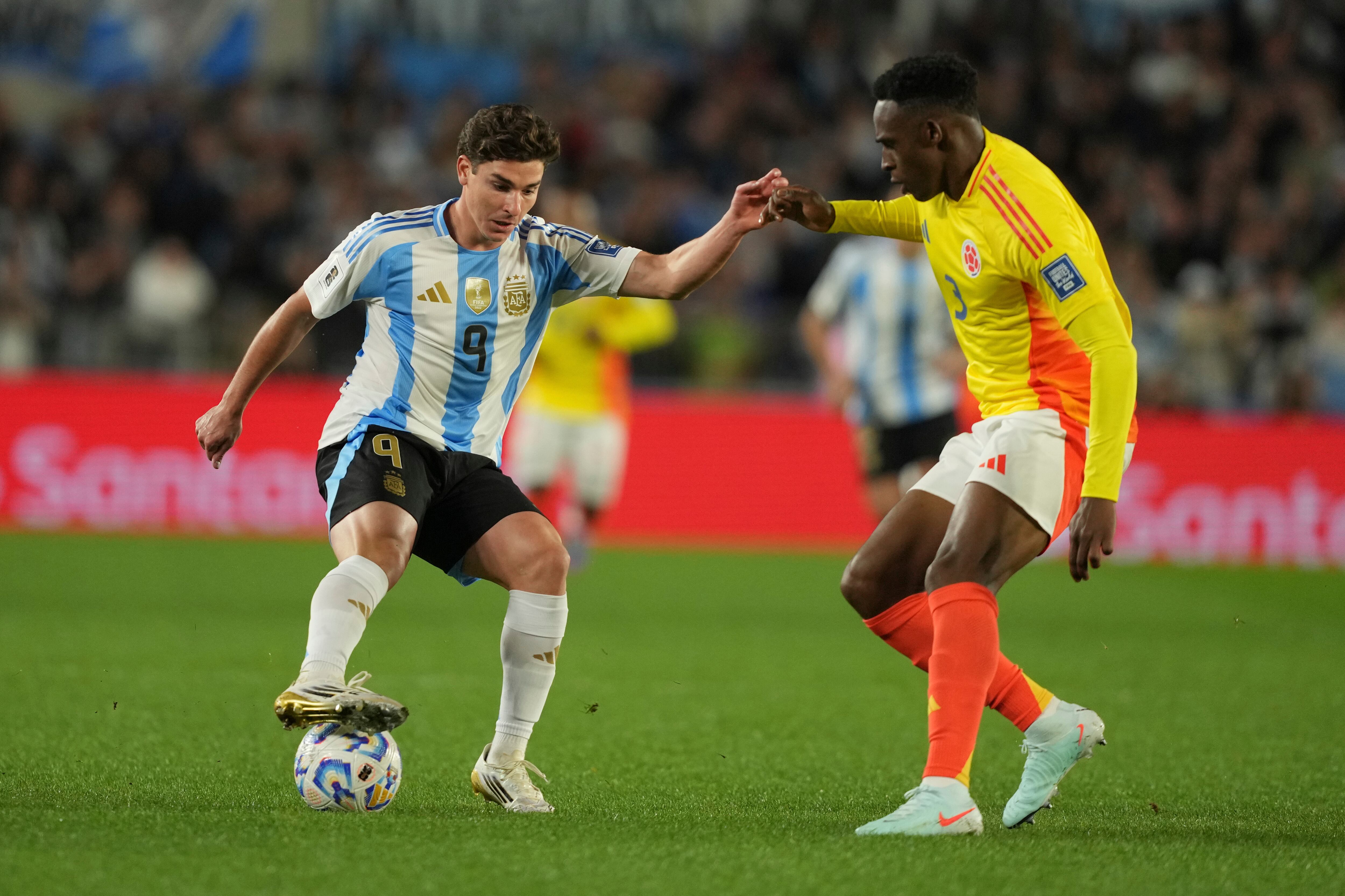 Argentina Colombia Wcup Soccer