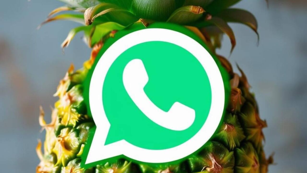 'Modo piña' en WhatsApp.