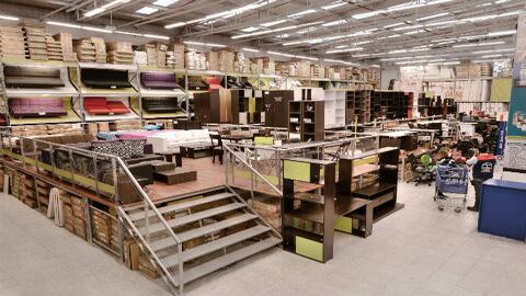 Foto de un almacén de Sodimac.