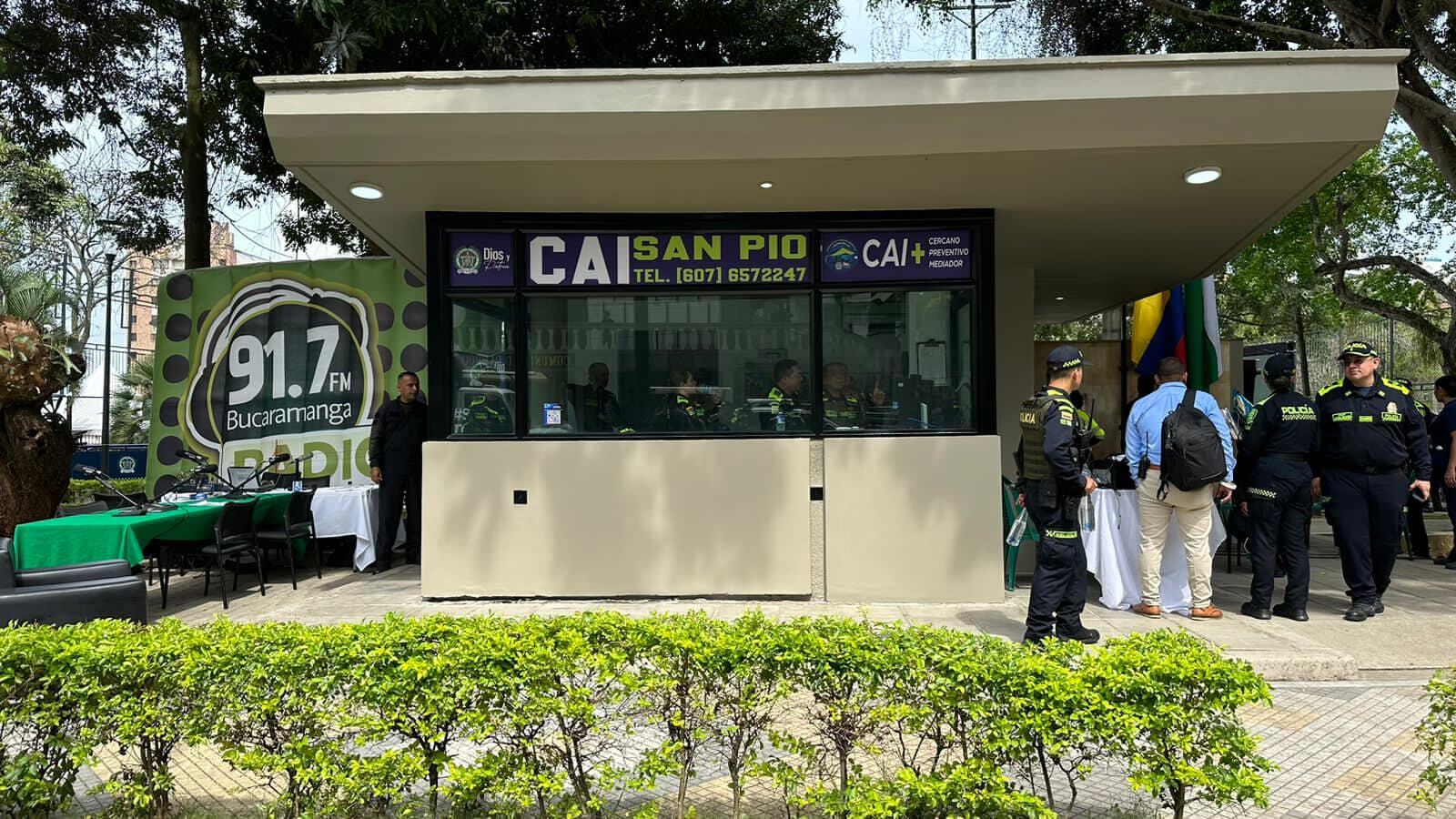 Lanzamiento del nuevo modelo del servicio de la Policía.