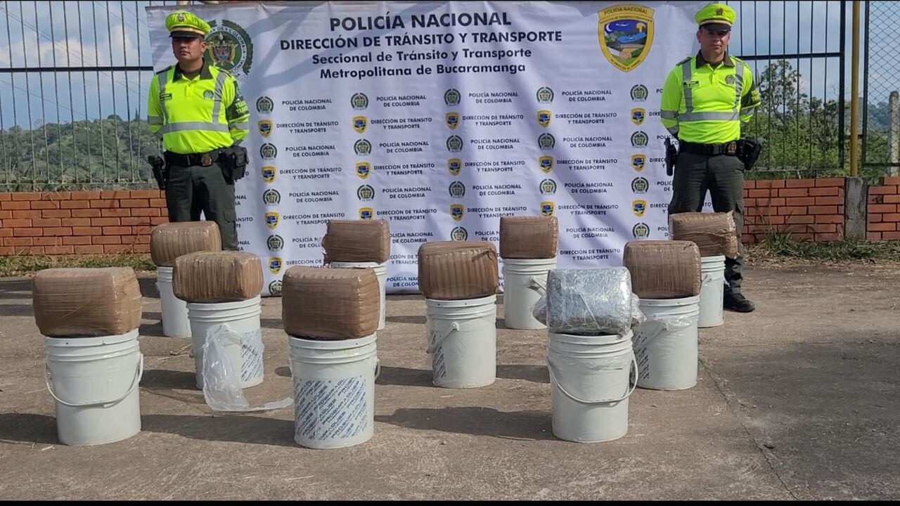 La operación se llevó a cabo en el área metropolitana de Bucaramanga.