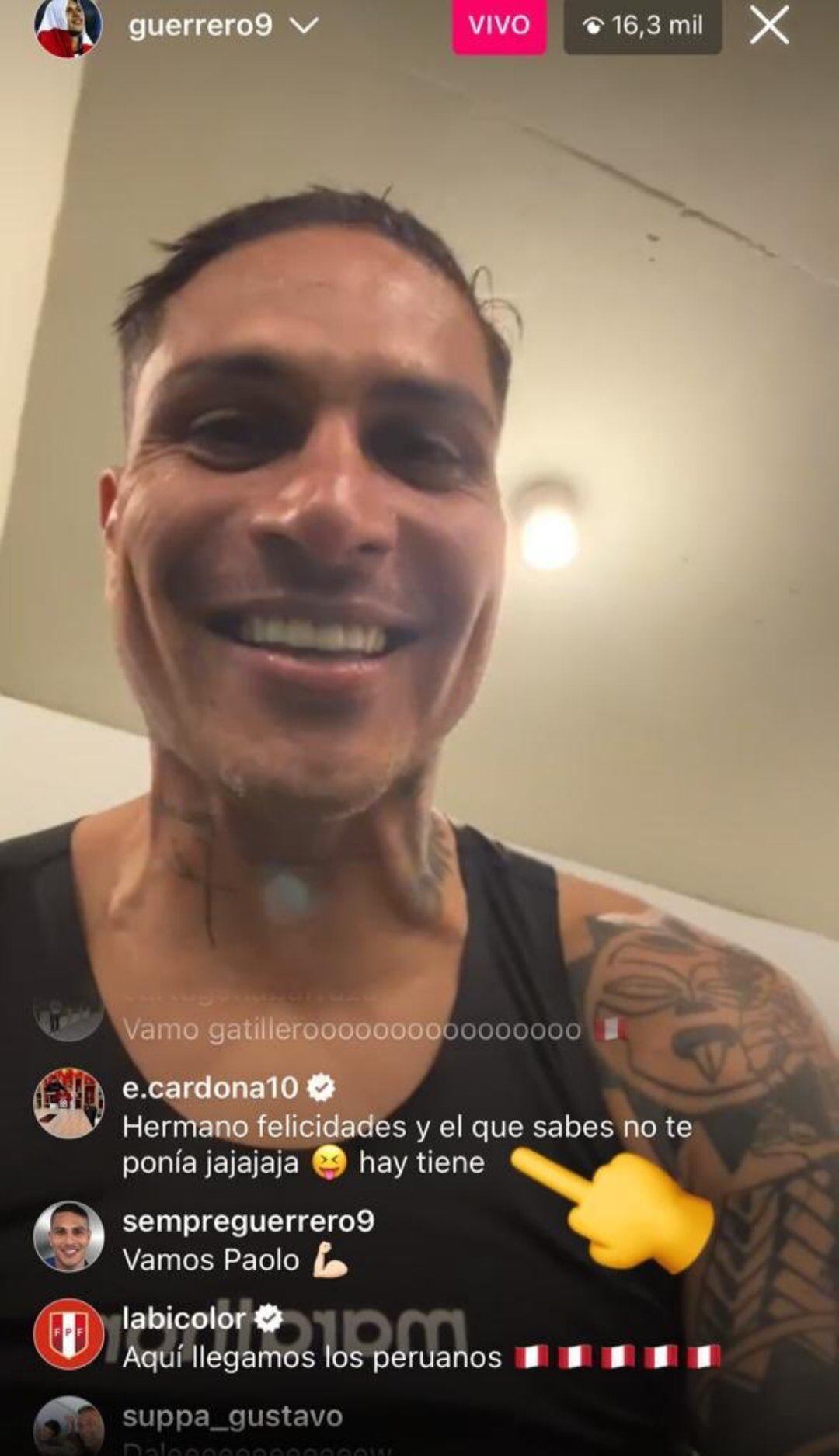 El dardo de Edwin Cardona a Fernando Gago en Instagram