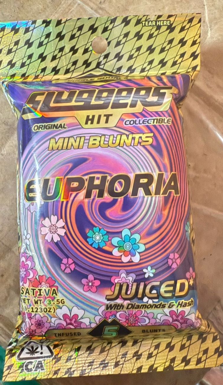 Uno de los paquetes de gomitas con marihuana.