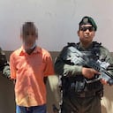 Este hombre fue capturado por orden judicial.