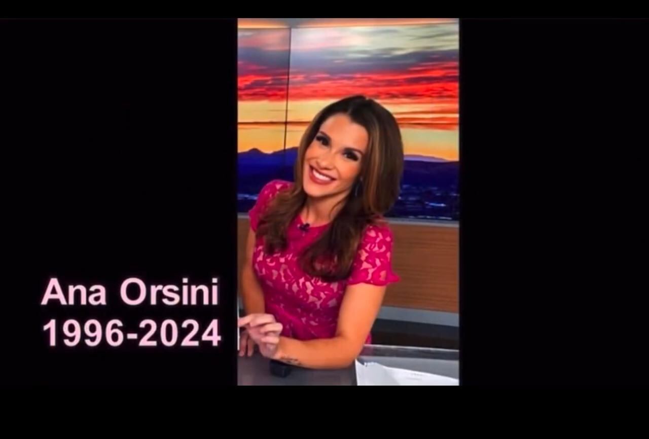 La presentadora murió repentinamente por una aneurisma cerebral