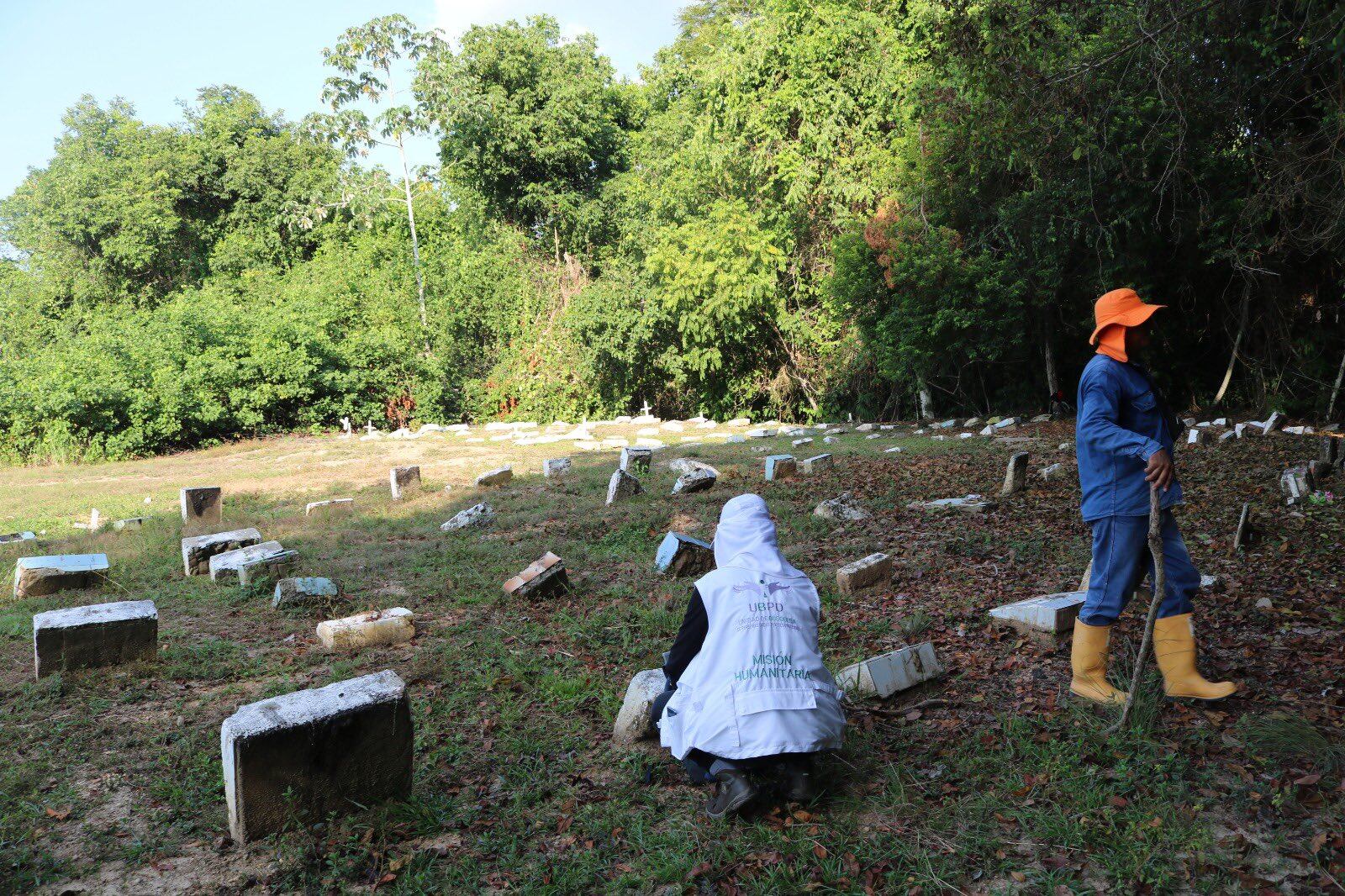 En el cementerio existen diferentes puntos de interés forense.