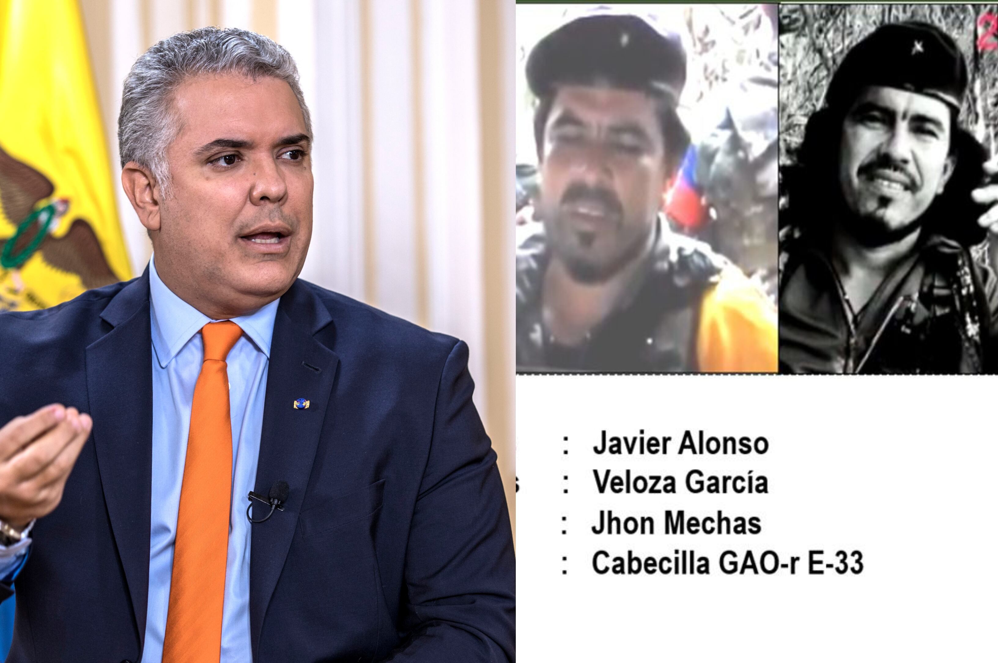 Jhon Mechas intentó asesinar al expresidente Iván Duque, cuando se desplazaba en un helicóptero junto a funcionarios de su gabinete y el gobernador de Norte de Santander.