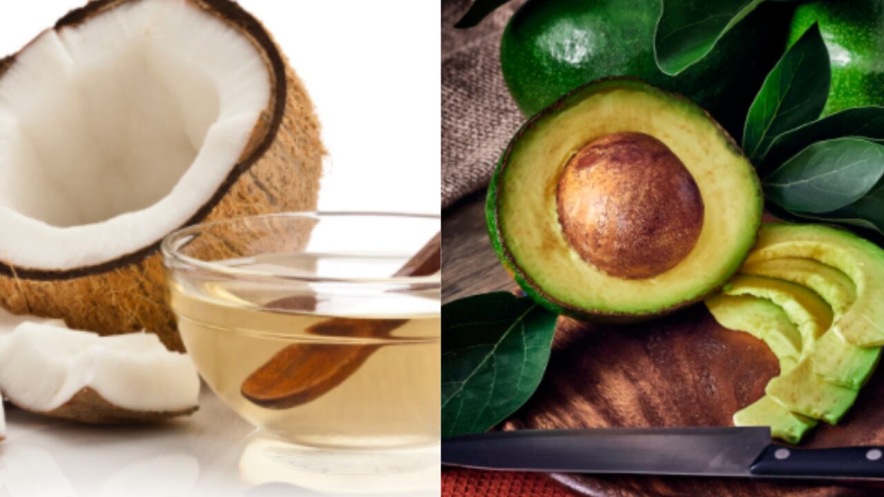 Las propiedades del coco y el aguacate también hidratan el cabello y ayudan a su crecimiento.