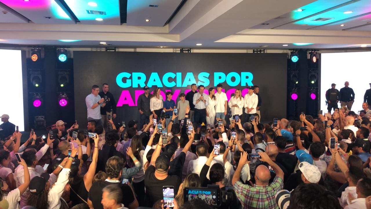 Federico Gutiérrez celebración como Alcalde de Medellín